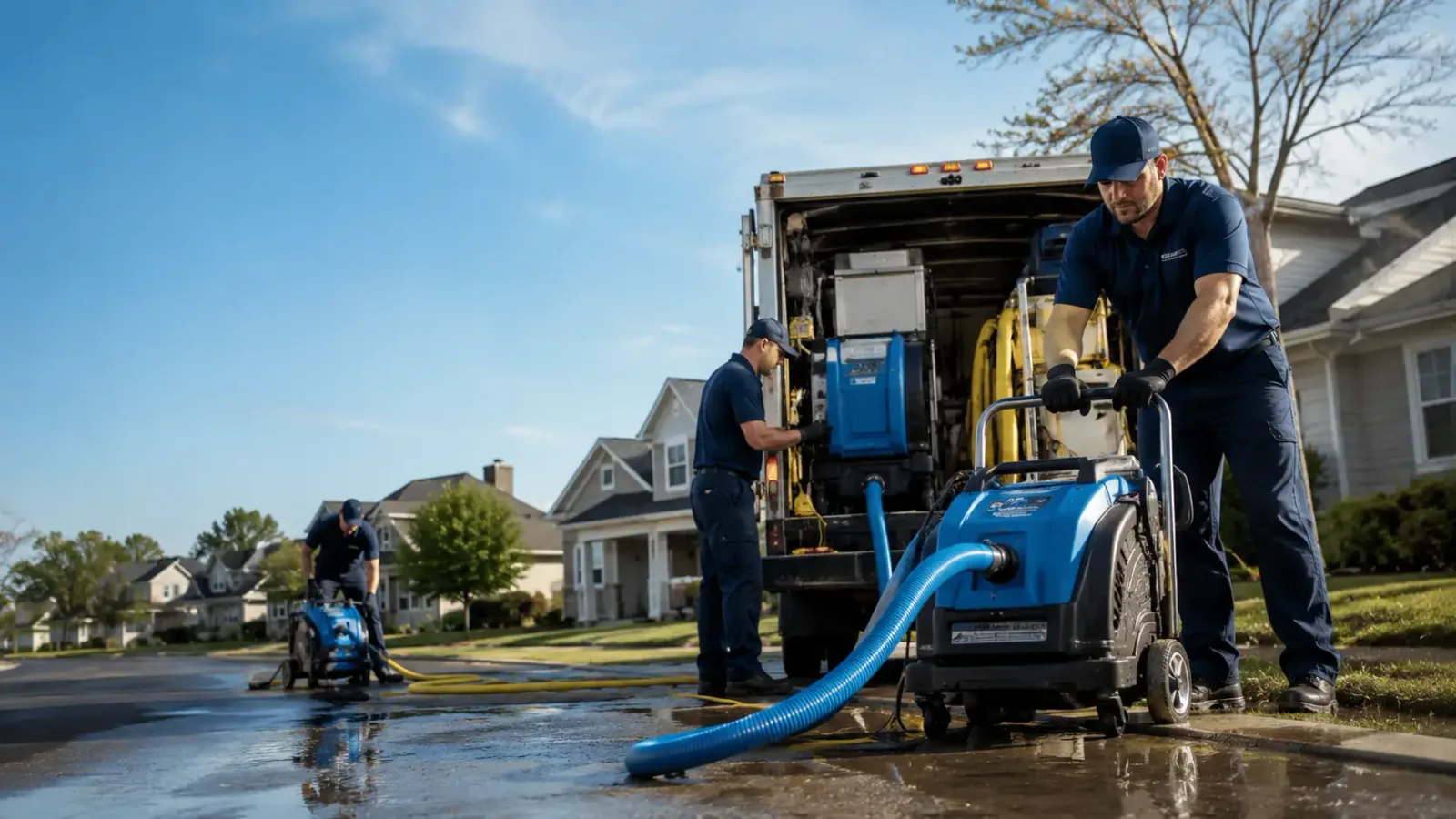 Flood Damage Cleanup in Dell, AR